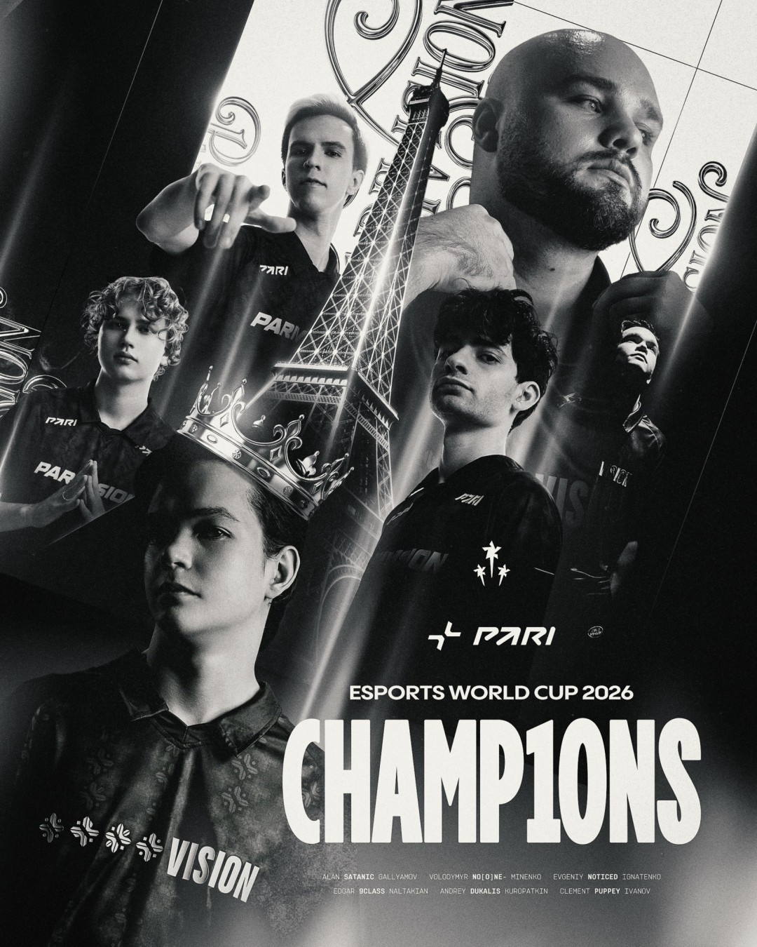 电竞世界杯《DOTA2》:PVISION 3:1 BB夺冠